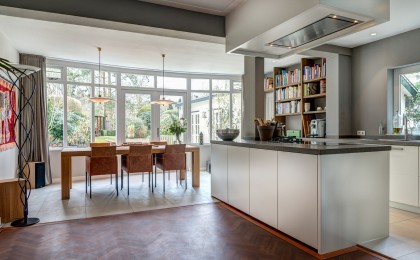 Koken in de woonkamer Koken in de woonkamer